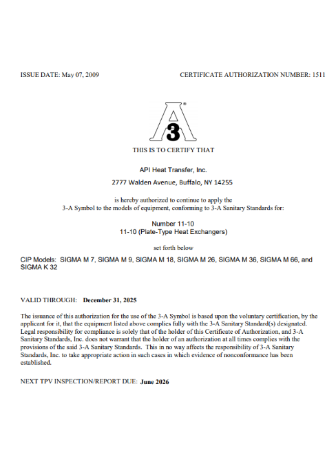 3A Certification