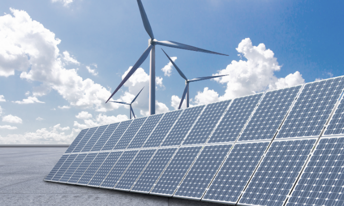 Natural energy: Solar energy and wind energy