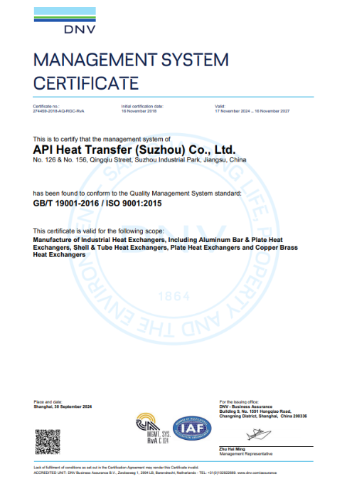 Suzhou, China ISO Certificate