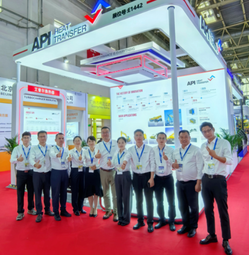 API艾普尔换热器闪耀BICES 2025：以百年技术积淀赋能工程机械行业可持续发展!